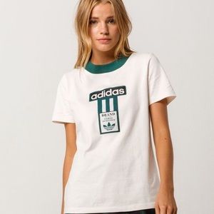 Adidas graphic tee